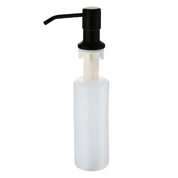 Matsuzay Dispensador de Gel de 300ml, bomba para el hogar, Bar, cocina, baño, inodoro, lavabo, contenedor de almacenamiento para a mano, Utensilios de cocina Negro Matsuzay HA067499-02