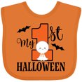 thumbnail image 3 of Inktastic First Halloween Baby Boys or Girls Baby Bib, 3 of 4