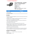 thumbnail image 2 of Front Left Window Motor - Compatible with 2011 - 2016 Kia Sportage LX 2012 2013 2014 2015, 2 of 2