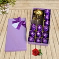 thumbnail image 4 of Moocorvic Valentine'S Day Gifts for Her, 12 Floral Scented Rose Soap Flowers And A Gold Rose Gift Box Birthday Gifts for Women Wife Mom, 4 of 7