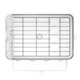 thumbnail image 3 of simplehuman Stainless Steel Frame Dish Rack, 3 of 5