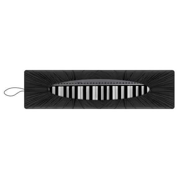 Stretchable Electric Piano Keyboard Cover For 61 And 88 Keys, Reliable Protection Against Dust Dirt Minor Scratches, Lightweight Stretchy Fabric Easy To Put On Take Off