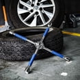 thumbnail image 6 of 14 Inch Universal Heavy Duty Lug Wrench 4 Way Tire Iron Wrench, 6 of 7