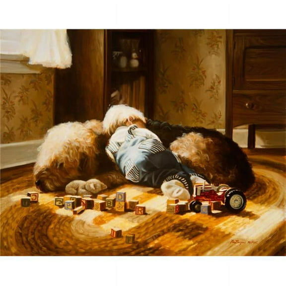 Security Poster Print by Ron Bayens - 19 x 15 in.