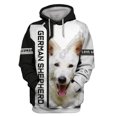 thumbnail image 3 of Nunca subestimes a un anciano con un pastor alemán Sudadera con capucha con estampado 3D por todas partes Chándal de calle Love Dog 01, 3 of 5