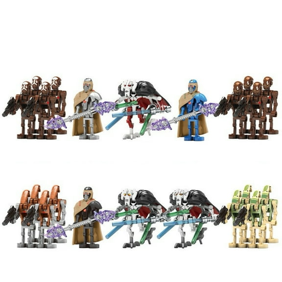 8PCS Minifigures Space Movies Building Blocks, Creative Puzzle Toys for Children Christmas Gift Birthday Present