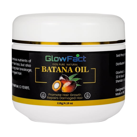 Batana Oil for Hair Growth - Prevents Hair Loss, Restores Damaged Hair and Scalp, Moisturizes Scalp 4.16 fl oz - 100% Natural & Organic Unrefined, Dr. Sebi Batana Hair Growth Oil for Men & Women