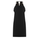 thumbnail image 5 of ICHUANYI Clearance Fashion Women Summer Casual Sleeveless Halter Solid Dress(Black, XL) ICHUANYI WER2023080804611, 5 of 7