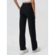 thumbnail image 5 of Pantalones Anchos y Cómodos para Mujer, con Bolsillos Grandes, para Fitness, Yoga y Deportes Casuales. Negro Extendido XL, 5 of 8