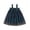 Blue, variant on Tisuna Toddler Girls Sleeveless Dress Star Print Suspender Summer Dresses Stylish Fashion Kids Holiday Party Sequin Dress Navy Size 9-12 Months