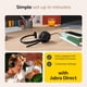 thumbnail image 5 of Audífono con cable Jabra Evolve2 50 de un solo oído con cancelación de ruido, 5 of 7