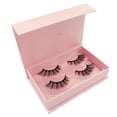 thumbnail image 1 of 2 Pares Moda Belleza Maquillaje Hecho Falso Pestañas Naturales Pestañas, Sin Productos Químicos E Hipoalergénicos Crueldad 84, 1 of 9