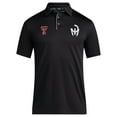 Men's Mahomes Black Texas Tech Red Raiders Gladiator Polo
