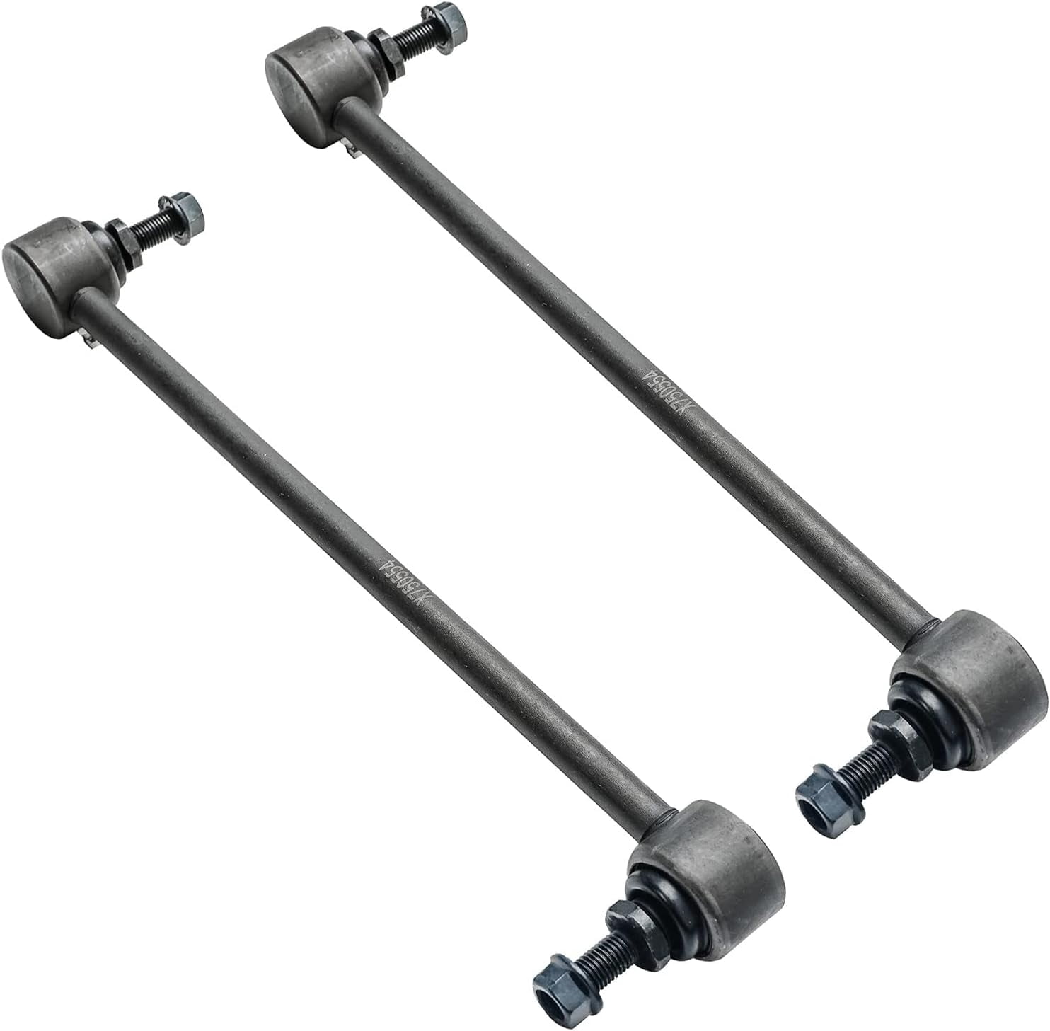 Detroit Axle - Front Struts & Coil Springs Sway Bar Links Tie Rods Lower Ball Joint Boots Replacement for 2013-2018 Ford Focus S SE Titanium