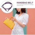 thumbnail image 2 of EeaseMX Asas de bolso de piel sintética de 120 cm, correa de repuesto ajustable para bolso de hombro, bolso cruzado para mujer (morado), 2 of 7