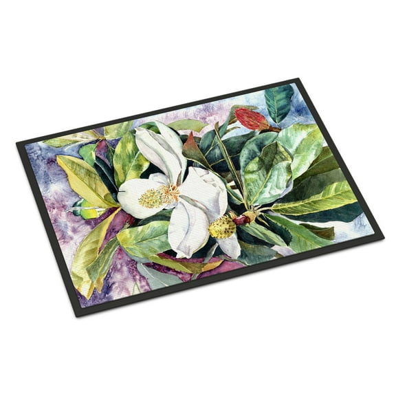 Carolines Treasures 8700JMAT Magnolia Doormat 24x36 36"L x 24"W multicolor