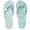 Green-turtle, variant on Girls Flip Flop Sandals - Little/Big Kids Animal Fruit Print, Easy-On Slide Thong Summer Beach Water Shoes
