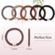 thumbnail image 2 of Pisexur Belleza Maquillaje Diademas de moda, pinzas suaves para el cabello, pinzas para cola de caballo, diademas adecuadas para cabello grueso, 15 unidadespara mujeres y hombres, 2 of 7