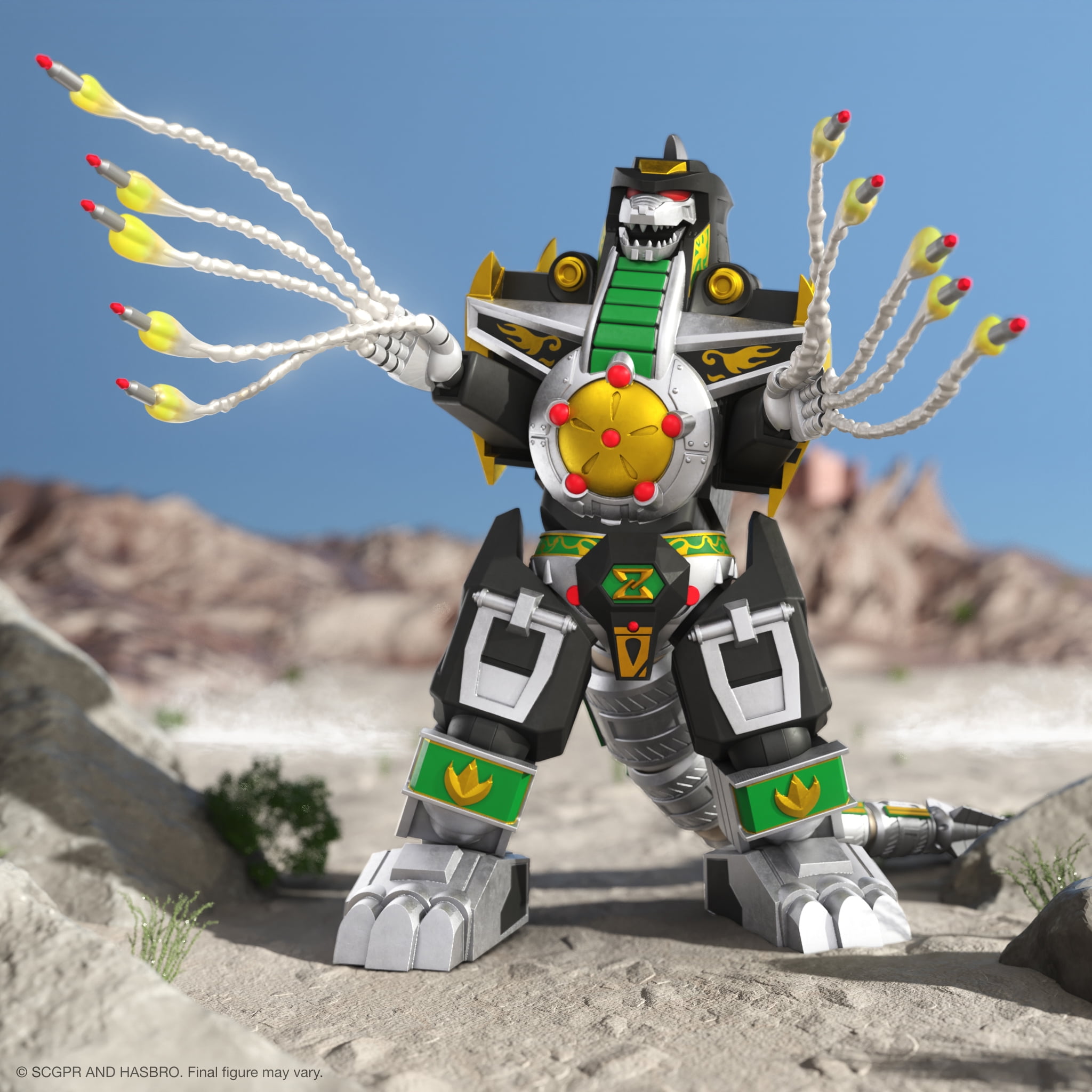 特撮 POWER RANGER MEGAZORD / DRAGONZORD Walmart Power Rangers Mighty Morphin' Ultimates Dragonzord Toy