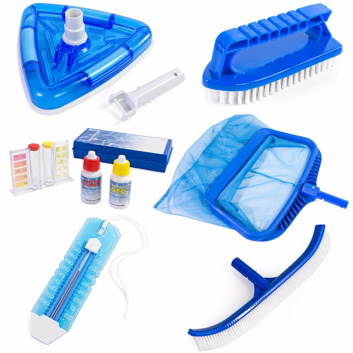 6pcs Pool Maintenance Spa Cleaning Kit for In/AboveGround Cleaning