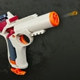 thumbnail image 3 of Nerf Pro Gelfire Ignitor Blaster, 1,000 Gelfire Rounds, 60 Round Capacity, T-Pull Priming, Eyewear, 3 of 7