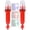 Three flashes, variant on Waterproofed Fishing Light Water Resistant Flashing Beacon 3V Low Energy for Night Fishing and Boats Safety