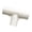 White, variant on Misright T Shape Pool Connector Part for Backyard Pool Hose Repair Work Daily