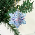 thumbnail image 2 of Large Snowflake Hanging Decorations for Winter Party Supplies Christmas Holiday Event Backdrop Ornaments Classroom Home Decor Set of 2 Pieces, 2 of 5