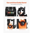 thumbnail image 6 of High Power Electric Pressure Washer, 4500 PSI Max & 3.2 GPM with Adjustable Pressure, 4 Quick-Connect Nozzles for Cars, Driveways, Patios, Fences, and Home Cleaning, 6 of 6