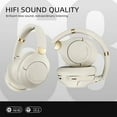 thumbnail image 6 of Viflosae Headphones Wireless Over the Ear Headphones Wireless Bluetooth Earphones Foldable Head Mounted Earphones Heavy Long Battery Gaming Earphone, 6 of 7