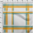 thumbnail image 2 of oneOone Organic Cotton Voile Fabric Madras Check Print Sewing Fabric BTY 42 Inch Wide, 2 of 4