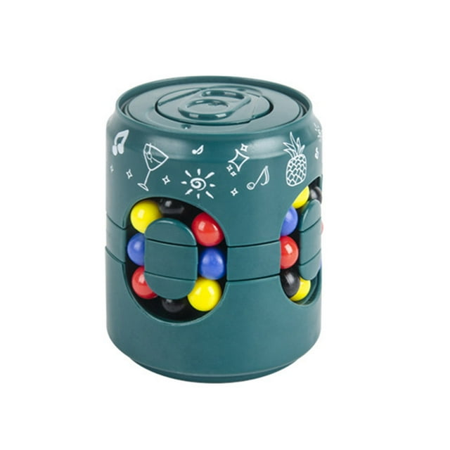 Cubo Cubo Puzzle Juguete | Divertido antiestrés Lata giratoria para adultos Puzzle Juguete Juguetes educativos para niños