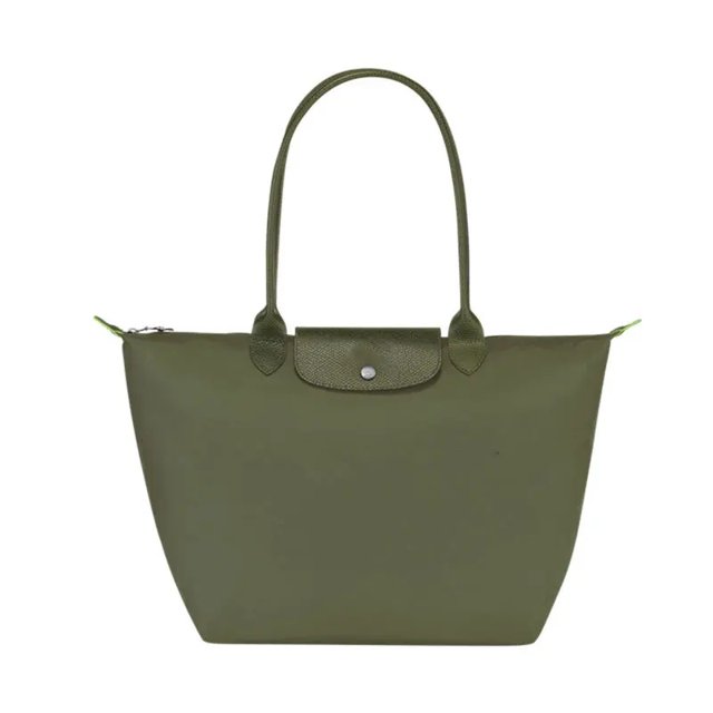 Bolso de mano con forma de bola de masa de nailon para mujer, bolso de mano de gran capacidad con asa de cuero, impermeable, plegable, de un solo hombro