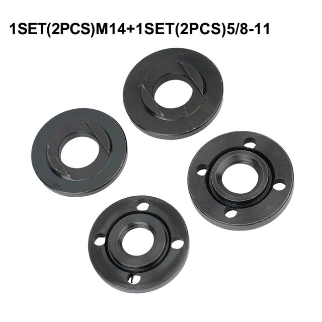 2x/kit pour M14+2x/kit Écrous de Verrouillage pour Moulin à Filetage 5/8-11