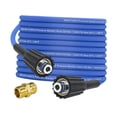 thumbnail image 2 of DYNWAVECA High Pressure Washer Hose, Power Washer Extension Replacement Hose 3200PSI M22 Thread for Driveway, Roof, Cleaning Car A, 2 of 10
