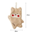 thumbnail image 7 of Cartoon Animal Hand Towel with Lanyard Absorbent Towels Kitchen Bathroom Rag, 7 of 7