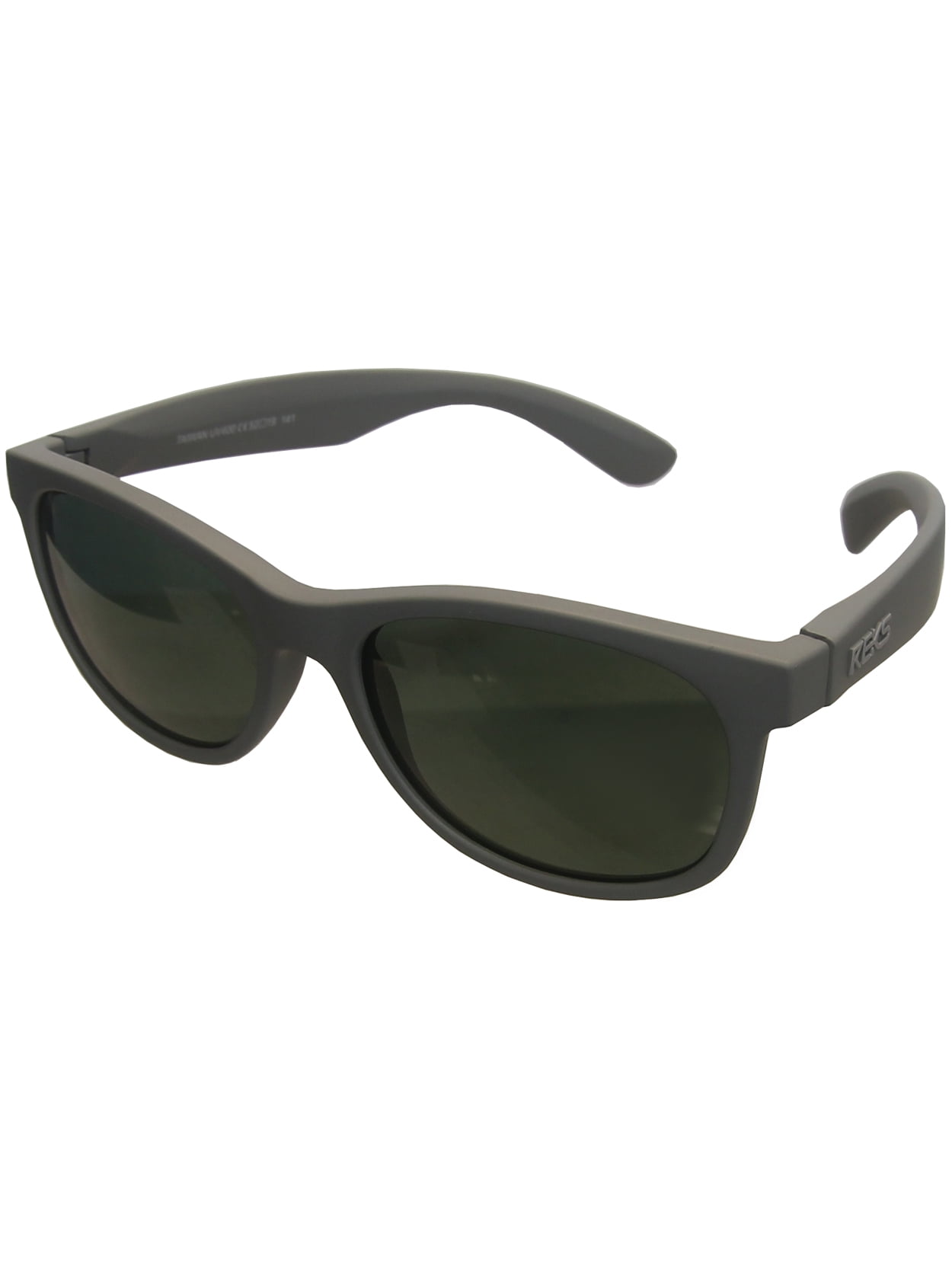Reks Optics Seafarer Polarized Golf Sunglasses, Gray Frame/Smoke Lens
