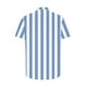 thumbnail image 5 of Camisas de Manga Corta para las Mujeres, Camisa de Botón de Cuello de Vuelta Casual Hecha de 100% Poliéster Ligero para Todo el Uso de Temporada, Camisas de Manga Corta para Hombre, 5 of 9