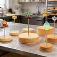 thumbnail image 6 of Stainless Steel Cake Testing Sticks,8.3 Inch Baking Test Skewer Tools,Cute Cupcake Tops for Easy Handling,Reusable Cake Doneness Tester for Bread,Pastry,Biscuit,Muffin,or Cookie., 6 of 6