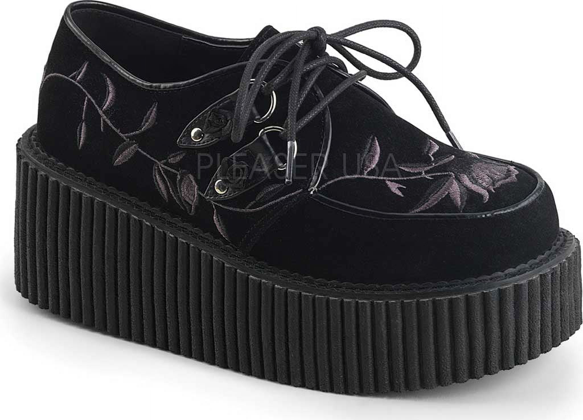 靴 CYBEREYNE Advexion Creepers/ Croco DEMONIA 