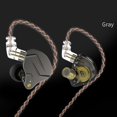 thumbnail image 4 of Internos Con Monitor Oído ZSN Pro HIFI Bass Earbuds (gris Micrófono), 4 of 9