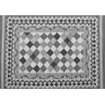 thumbnail image 1 of Ahgly Company Indoor Rectangle Abstract Gray Contemporary Area Rugs, 6' x 9', 1 of 1