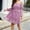 Purple, variant on Trendy Long Puff Sleeve Dress for Women Casual Mini Dresses Nightgowns Cocktail Party Dresses Fall Dresses Homecoming Dress