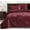 Burgundy, variant on Chezmoi Collection Lux Emerald Green Velvet Quilt Queen Set, 3-Piece Lush Plush Distressed Velvet Bedding All Season Lightweight Bedspread Brushed Microfiber Reverse with Diamond Stitch Quilting