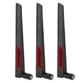 thumbnail image 3 of 2.4G/5.8G Dual Band SMA Antenna 3PCS Router Gain Antenna, For RT-AC68U / EX6200 / AC15 Router, 3 of 8