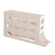 thumbnail image 2 of Dispensador de huevos giratorio para refrigerador, contenedor organizador de huevos con rodillo, duradero Blanco, 2 of 9