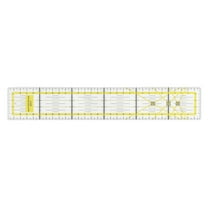 Slotted Quilting Ruler Square Acrylic Fabric Cutting Clear Mark Non ...