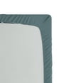 thumbnail image 2 of Ambesonne Animal Fitted Sheet, Wild Exotic Wolf Image, Full Size, Slate Blue, 2 of 2