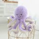 thumbnail image 5 of White40cmLindo pulpo sonriente de peluche de juguete suave relleno de algodón animales almohada gran cumpleaños Navidad, 5 of 5