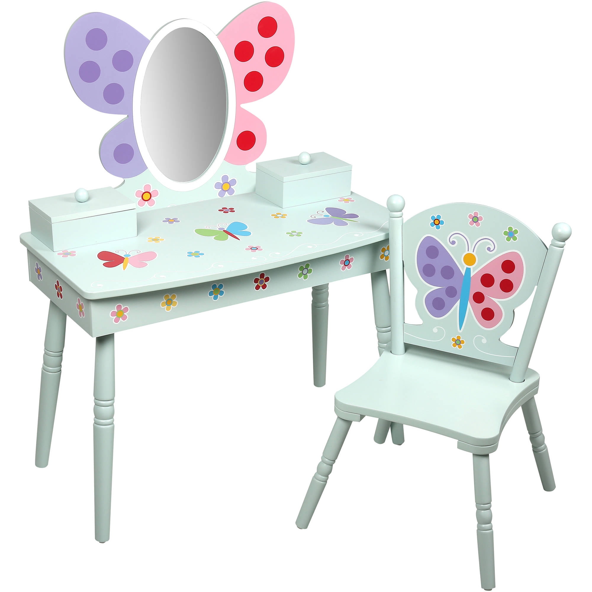 Wildkin Butterfly Garden Vanity & Chair Set